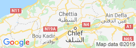 Ech Chettia map